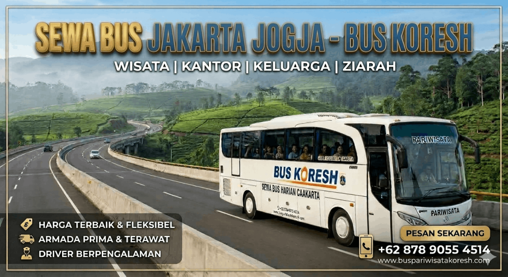 Sewa Bus Jakarta Jogja